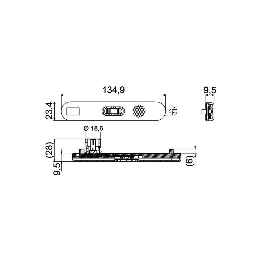 Side Marker Light - HELLA 2PS 009 226-031