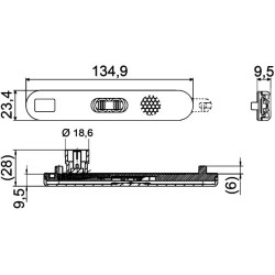 Side Marker Light - HELLA 2PS 009 226-007