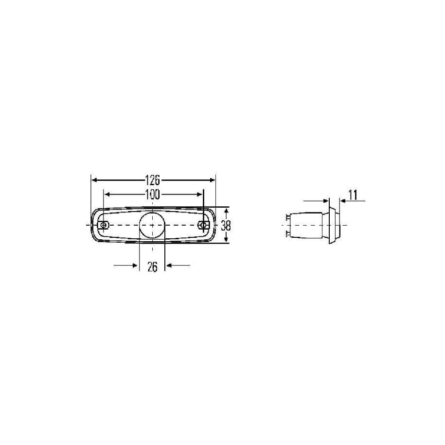 Position Light - HELLA 2PG 962 964-051