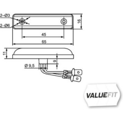 Position Light - HELLA 2PG 357 010-121