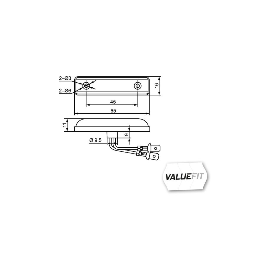 Position Light - HELLA 2PG 357 010-121