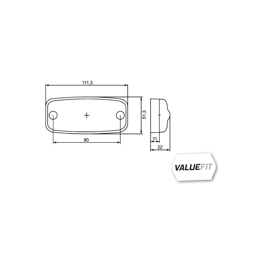 Position Light - HELLA 2PG 357 008-031