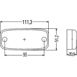 Position Light - HELLA 2PG 345 600-401