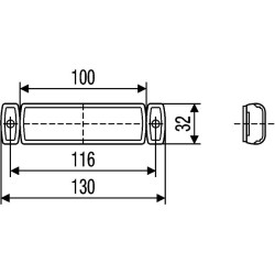 Position Light - HELLA 2PG 008 645-561