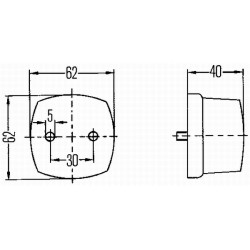 Position Light - HELLA 2PF 996 112-031