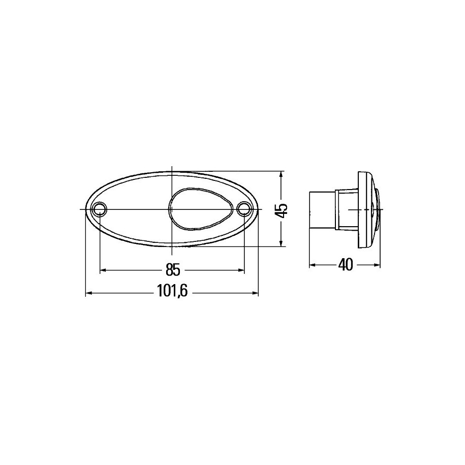 Position Light - HELLA 2PF 964 295-021