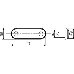 Position Light - HELLA 2PF 959 590-212