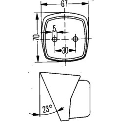 Position Light - HELLA 2PF 004 081-107