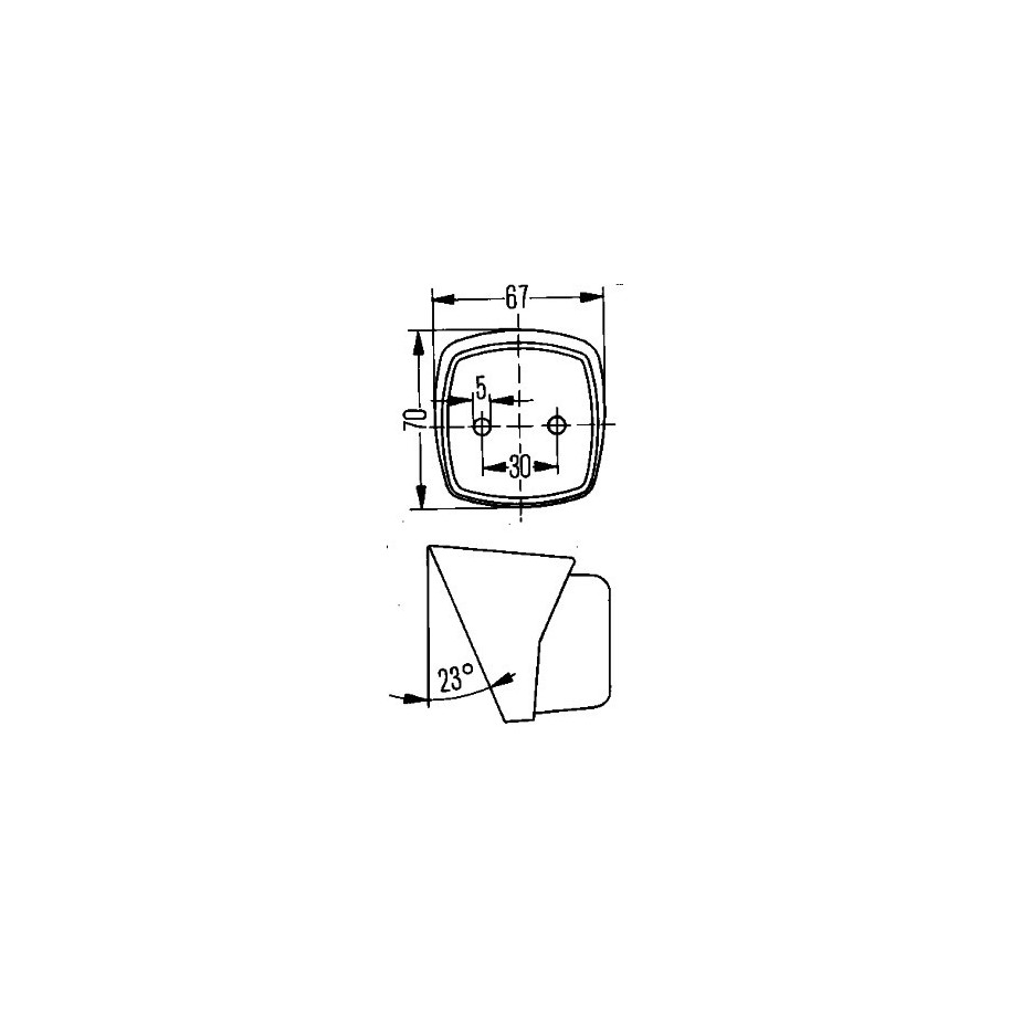 Position Light - HELLA 2PF 004 081-107