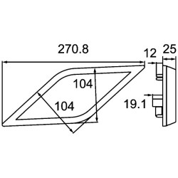 Rear Fog Light - HELLA 2NE 013 345-037