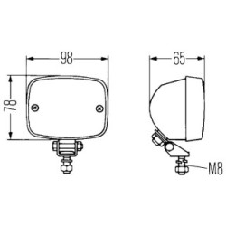 Rear Fog Light - HELLA 2NE 003 030-151