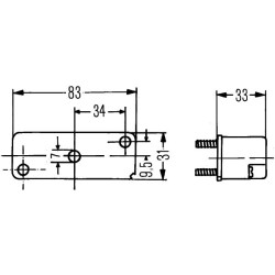 Number Plate Light - HELLA 2KA 003 168-021