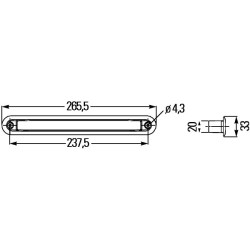 Interior Light - HELLA 2JA 959 073-201