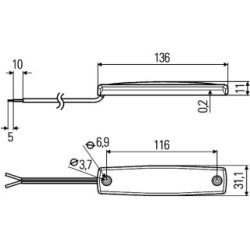 Interior Light - HELLA 2JA 343 660-101