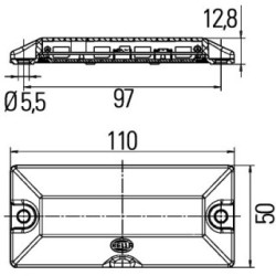 Interior Light - HELLA 2JA 010 838-017