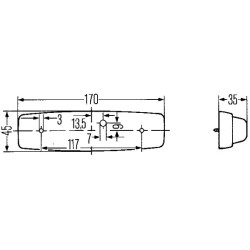Interior Light - HELLA 2JA 001 364-001