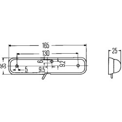 Interior Light - HELLA 2JA 001 330-031