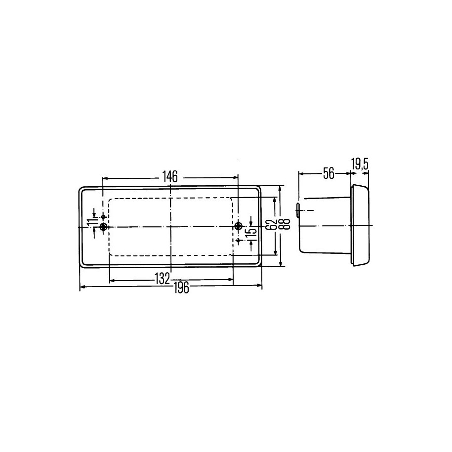 Stop Light - HELLA 2DA 003 734-011