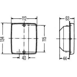 Stop Light - HELLA 2DA 003 236-331