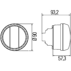 Direction Indicator - HELLA 2BE 010 102-001