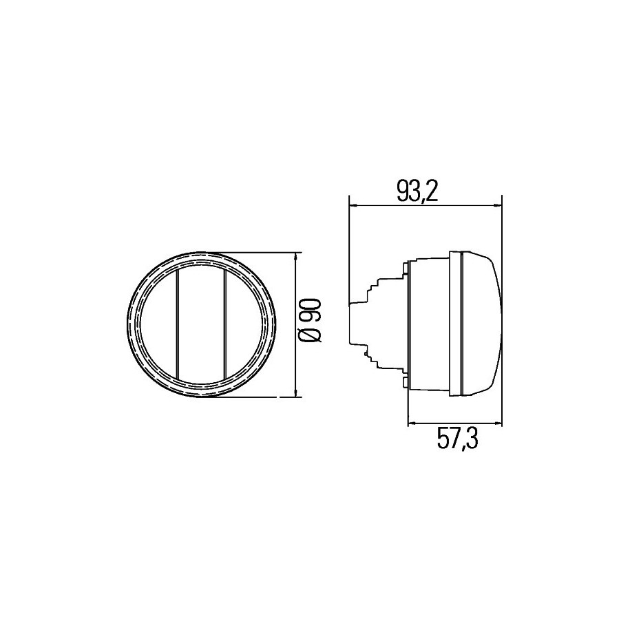 Direction Indicator - HELLA 2BE 010 102-001