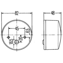 Direction Indicator - HELLA 2BE 003 185-031
