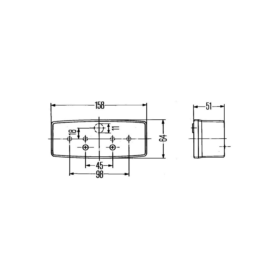 Direction Indicator - HELLA 2BE 003 184-061
