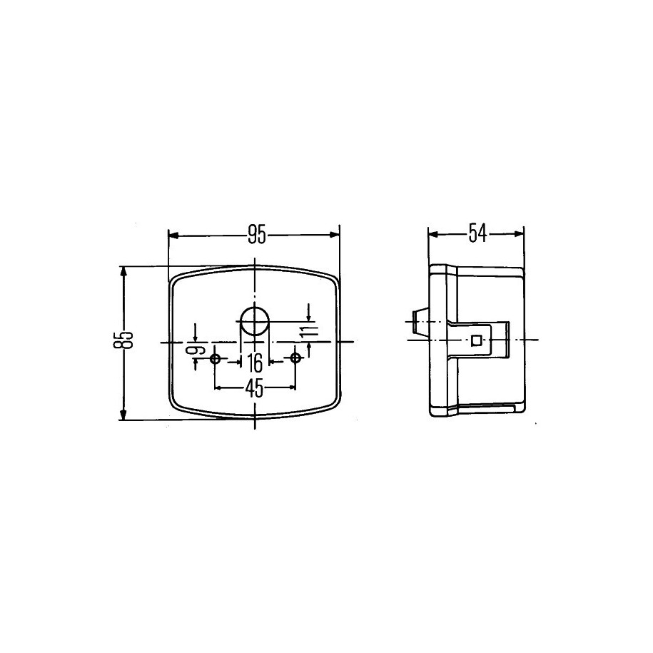 Direction Indicator - HELLA 2BE 003 182-101
