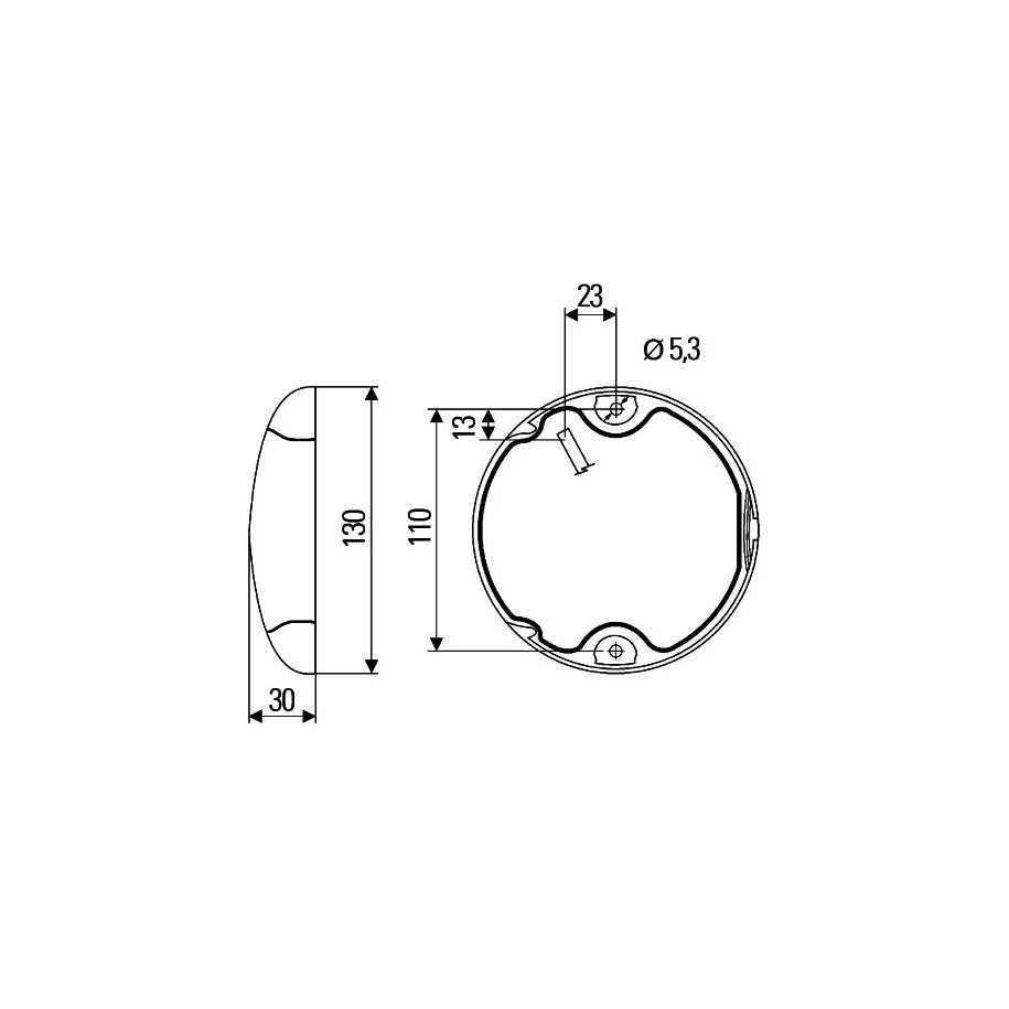Direction Indicator - HELLA 2BA 959 822-601
