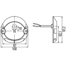 Direction Indicator - HELLA 2BA 009 204-057