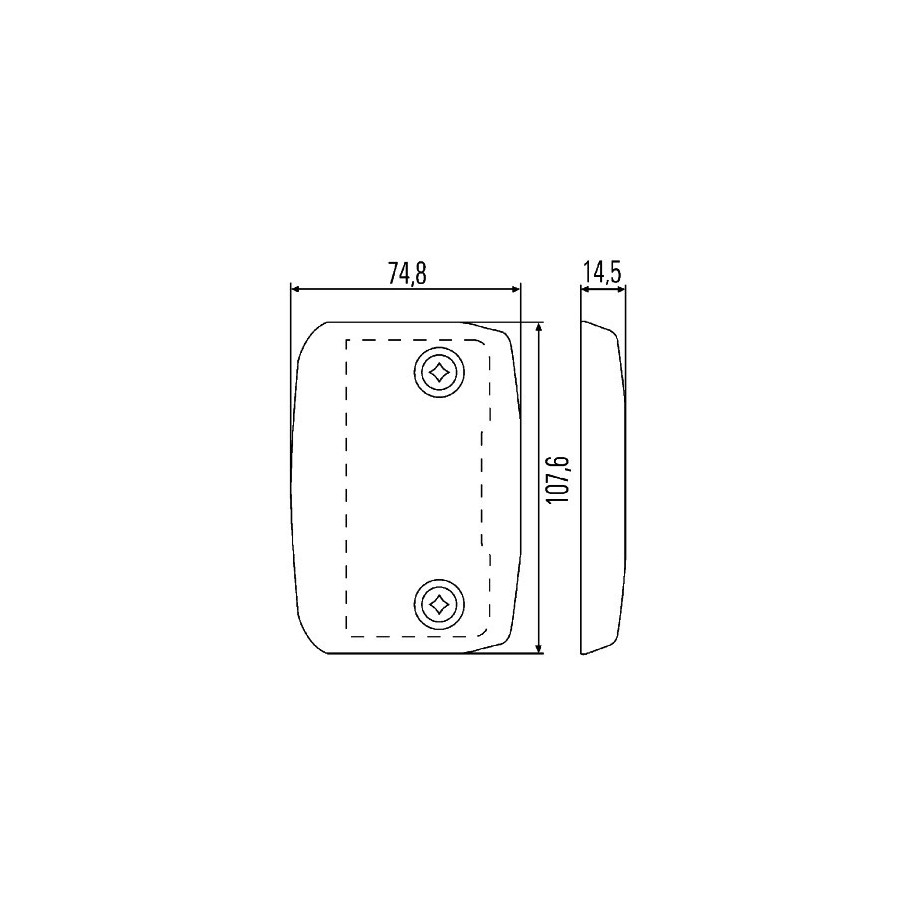 Direction Indicator - HELLA 2BA 008 260-017