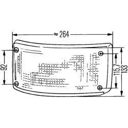 Direction Indicator - HELLA 2BA 005 603-007