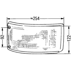 Direction Indicator - HELLA 2BA 004 119-017