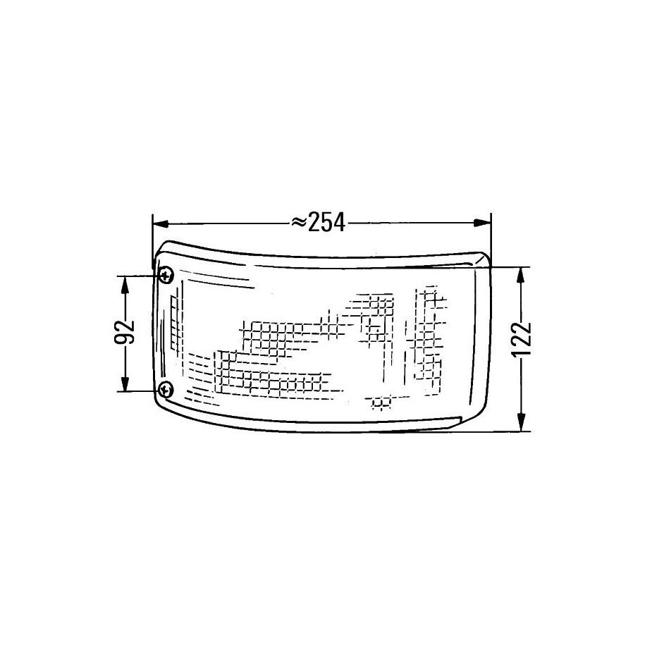 Direction Indicator - HELLA 2BA 004 119-017