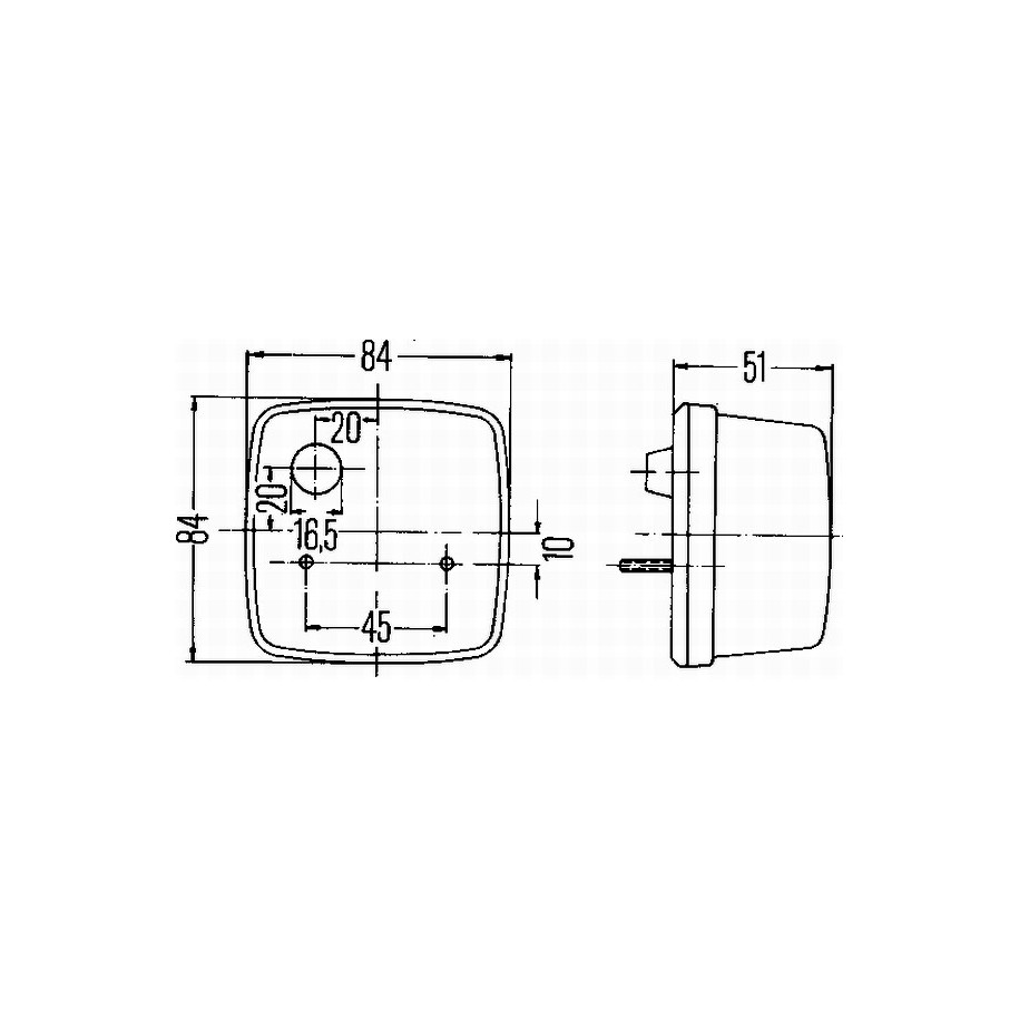 Direction Indicator - HELLA 2BA 003 014-111