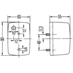 Direction Indicator - HELLA 2BA 002 652-127