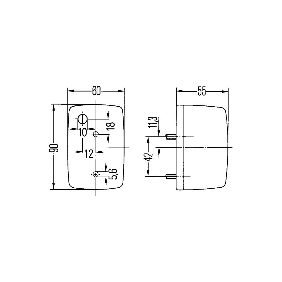 Direction Indicator - HELLA 2BA 002 652-101