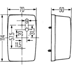 Direction Indicator - HELLA 2BA 002 324-011