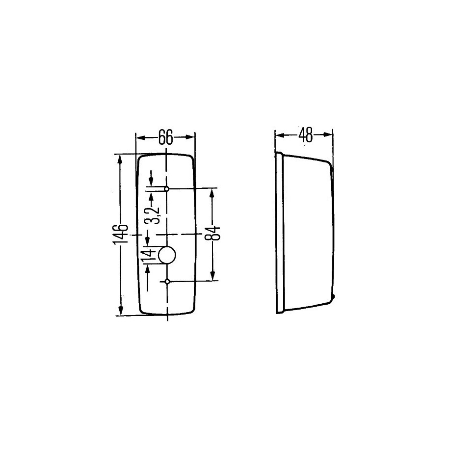 Direction Indicator - HELLA 2BA 001 277-011