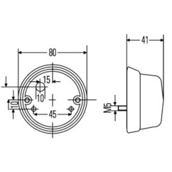 Direction Indicator - HELLA 2BA 001 259-618