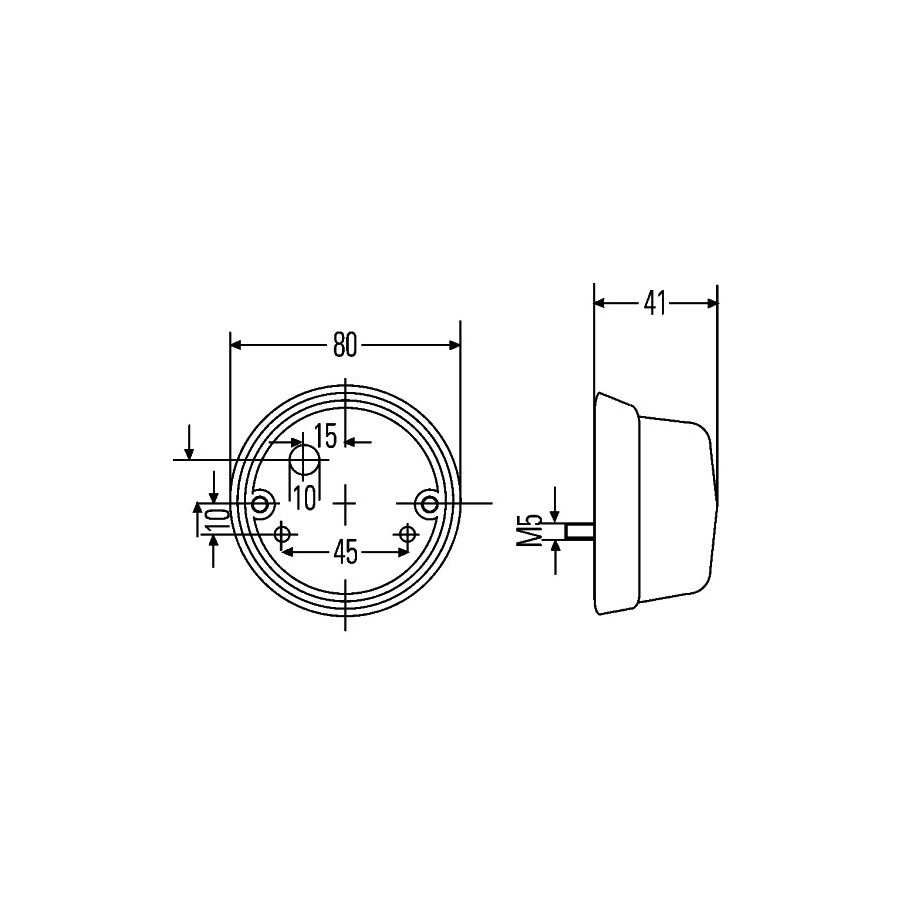 Direction Indicator - HELLA 2BA 001 259-611