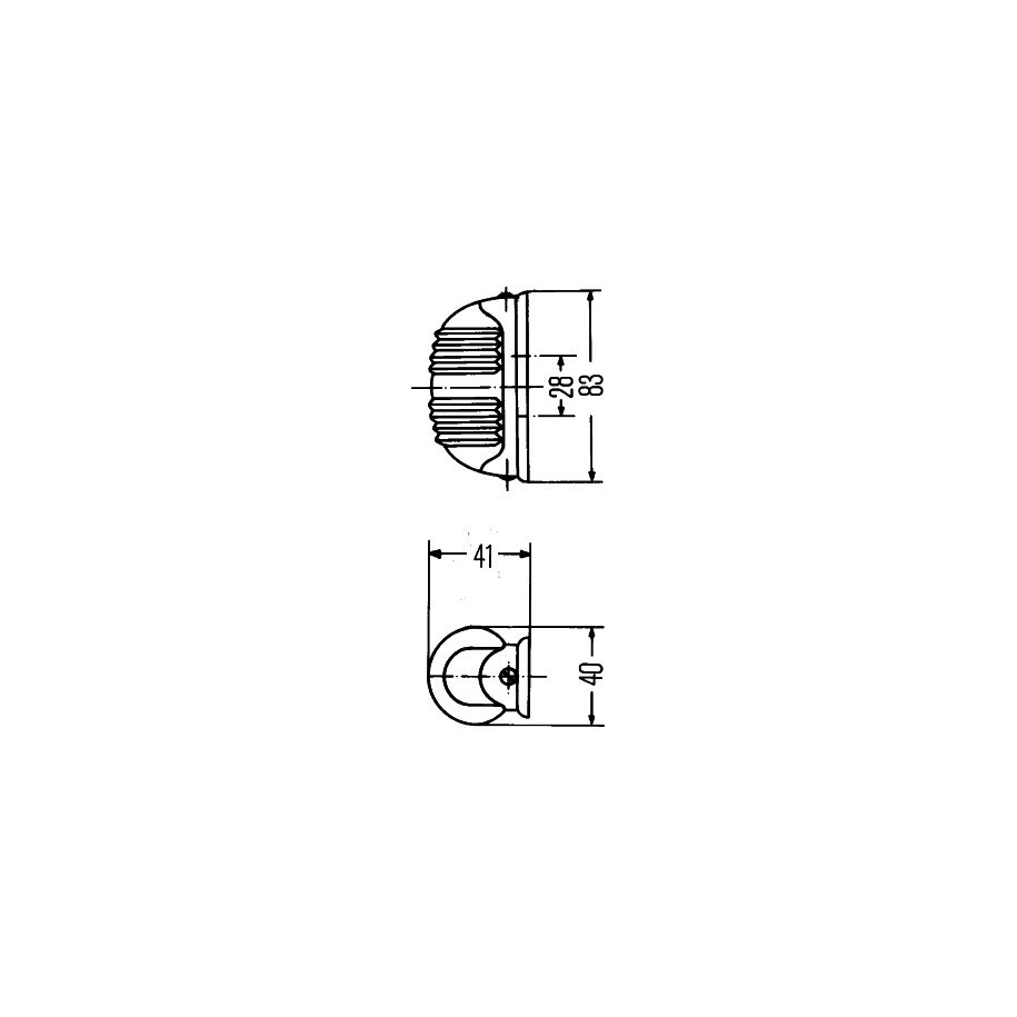 Direction Indicator - HELLA 2BA 001 227-201