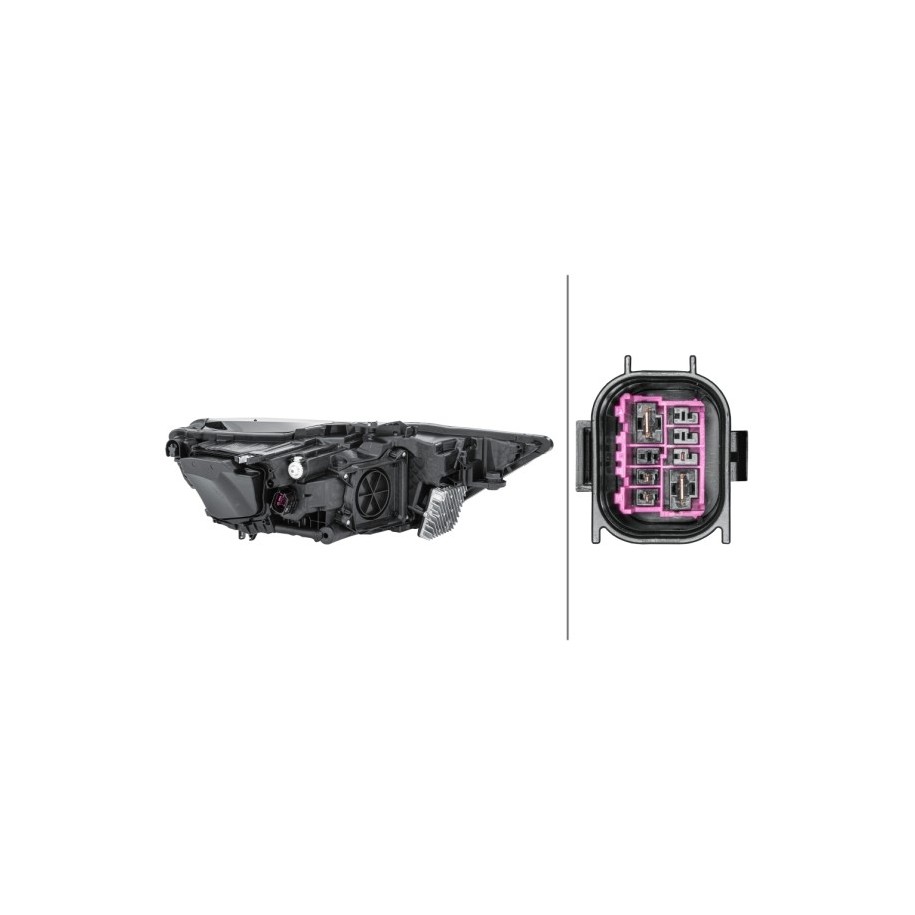 Headlight For AUDI - HELLA 1ZX 013 376-131