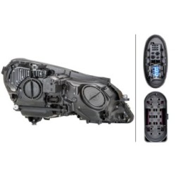 Headlight - HELLA 1ZT 011 705-111