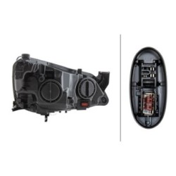 Headlight For VAUXHALL - HELLA 1ZT 010 012-411