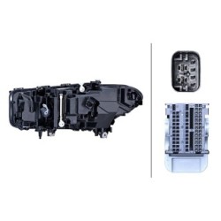 Headlight For BMW - HELLA 1LX 015 449-341