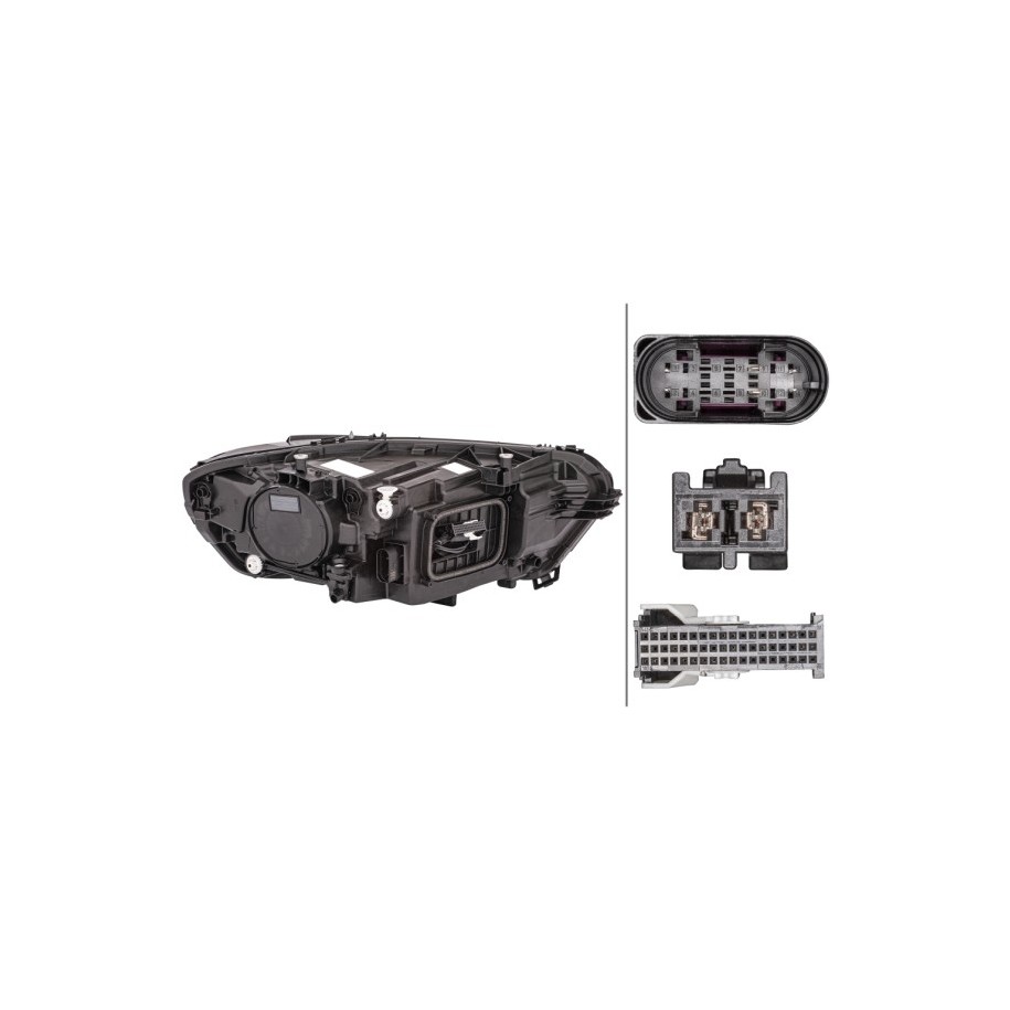 Headlight For MERCEDES BENZ - HELLA 1LX 015 086-331