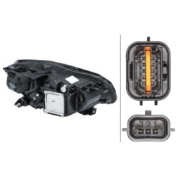Headlight For RENAULT - HELLA 1LX 013 930-931