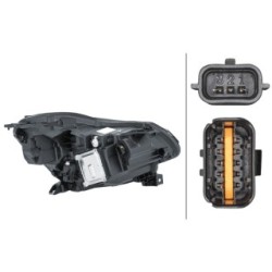 Headlight For RENAULT - HELLA 1LX 013 930-831