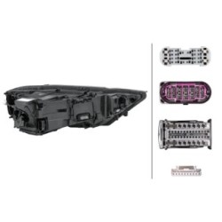 Headlight For AUDI - HELLA 1LX 012 865-431